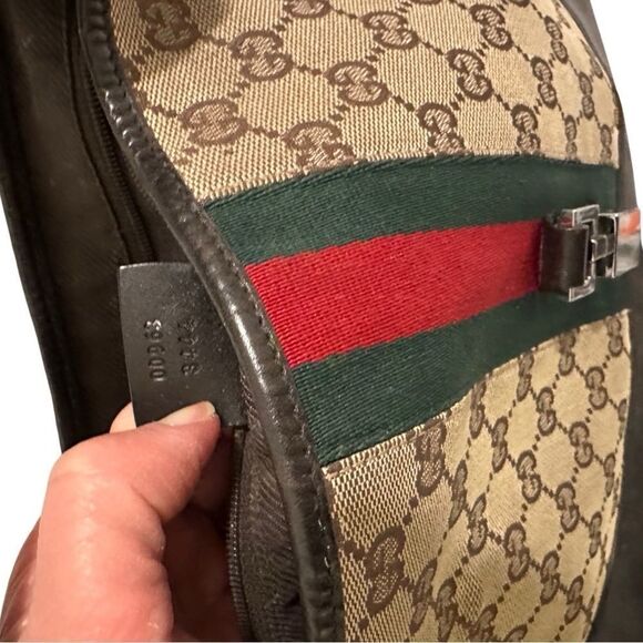 Gucci Brown and Black Shoulder Bag - Picture 8 of 10